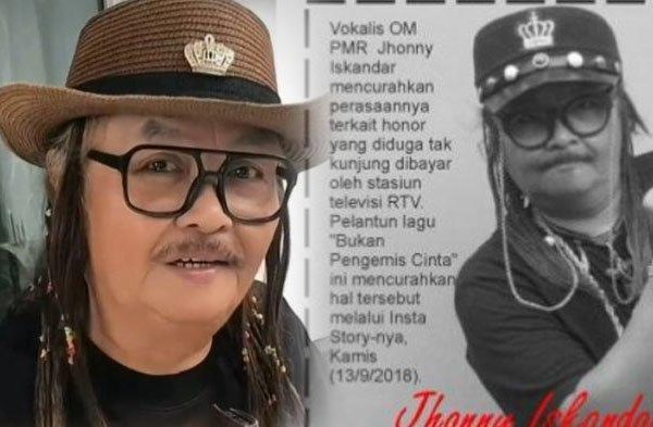 Artis Dangdut Legendaris, Asal Madura Jhonny Iskandar Yang Terkenal Dengan Lagunya Bukan Pengemis Cinta