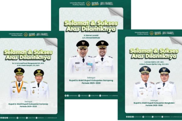 Bupati dan Wakil Bupati Madura Periode 2025-2030