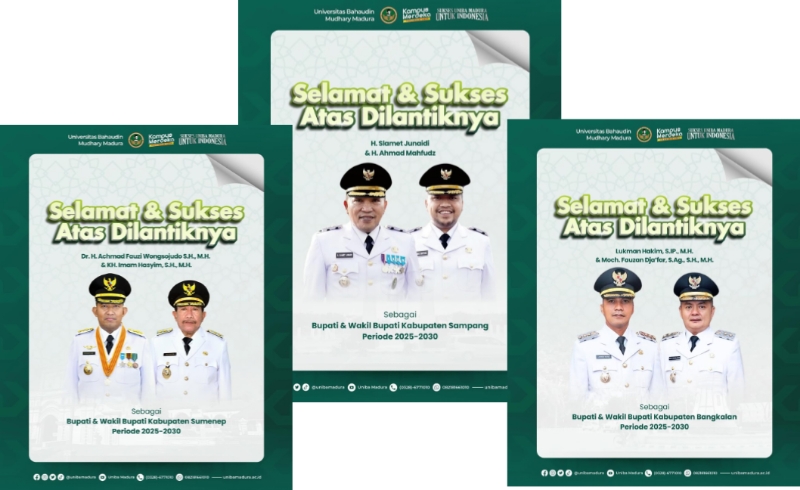 Bupati dan Wakil Bupati Madura Periode 2025-2030